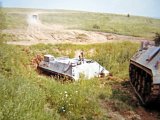 PzJgKp290 von Gerd Lai-23  1970 - Festgefahren im Schlamm